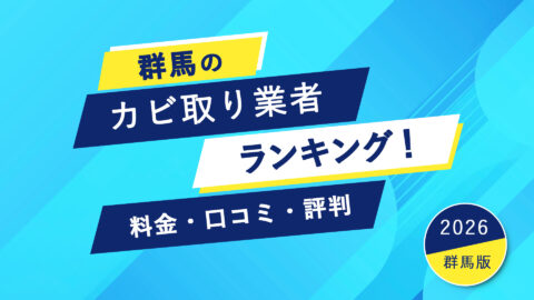 【2026年】群馬県のカビ取り業者ランキング！料金・口コミ・評判